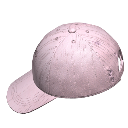 Y2k Streetwear Backwards Cross Cap Pink