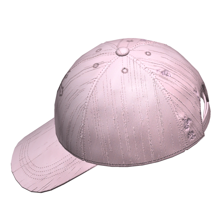 Y2k Streetwear Backwards Cross Cap Pink