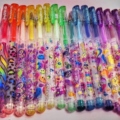 Lisa Frank gel pens y2k Roblox decal