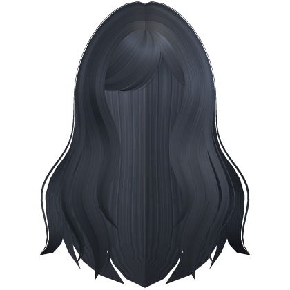 ♡: Adorable Dark Blue Princess Loose Wavy Hair  Roblox item