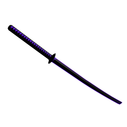 Purple Void Katana - Cartoony Outline