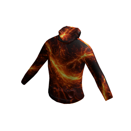 Orange Flame Hoodie thumbnail