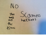 No scammers from adopt me been hacked