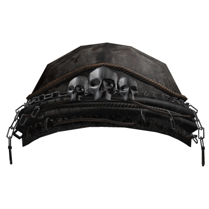 Chained Rope Skull Headwrap