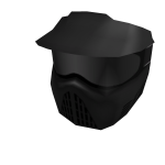 Black Paintball Mask
