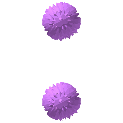 Fun Happy Pastel Purple Clown Buttons Roblox item