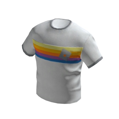 Striped T-Shirt - White thumbnail