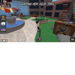 moving it (throw it back)