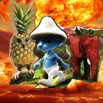Escapa de Smurf  Cat