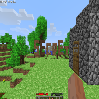 Minecraft Alpha ##### Screenshot Roblox decal
