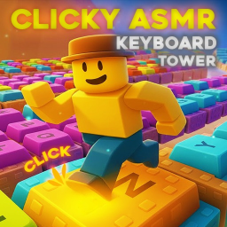 Clicky ASMR Keyboard Tower