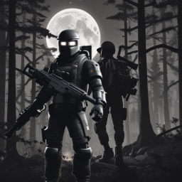 Fight In Forest
