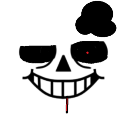 Horror Sans Face - Slashed Roblox decal