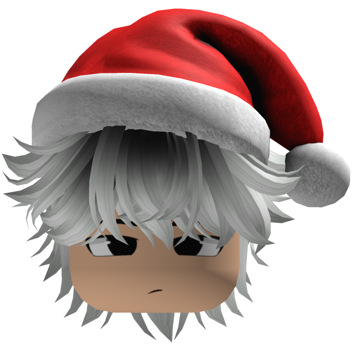 Beautiful hair Christmas beret (White-Black)