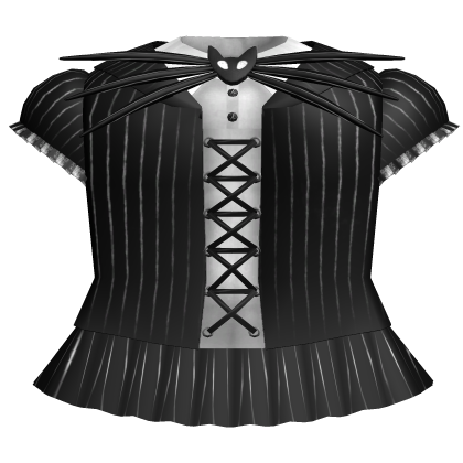 jack skellington dress in black (҂ ‸ ๑ )" Roblox item