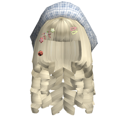 ♡ Igari Cottage Heisei Retro Long Curly Hair Roblox item