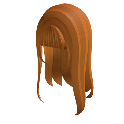 Cute ginger doll hair