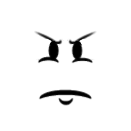 [Face] Very Irritated 2 Roblox decal