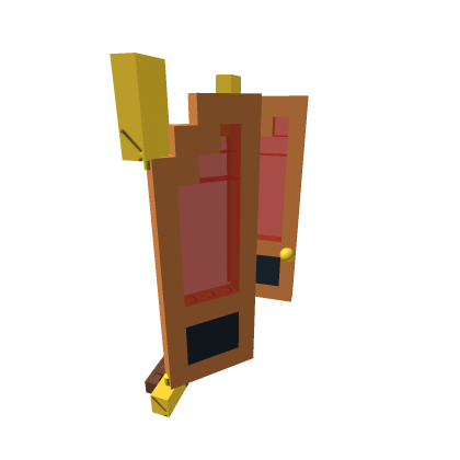 haunted house door