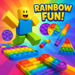 🌈Rainbow Fidget Obby! ✨