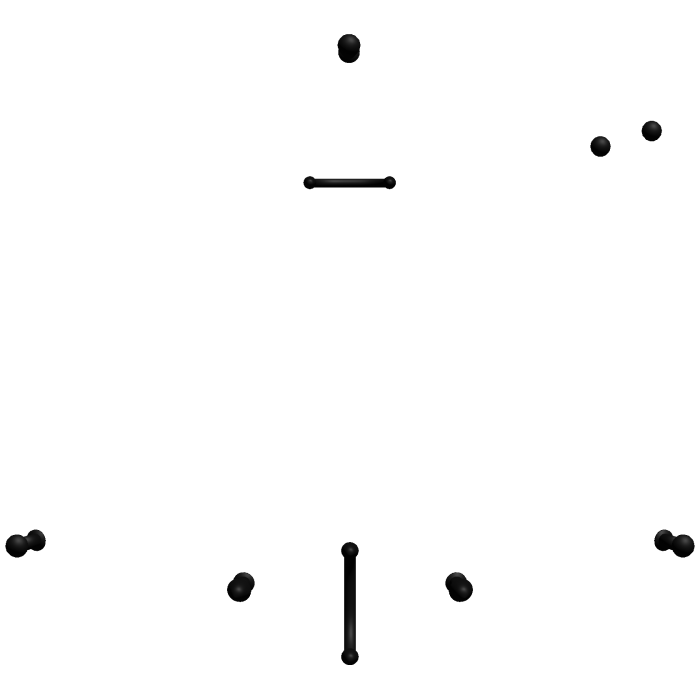 Titanium Piercing Set in Vkei Black