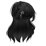 Super Fluffy Layered Anime Ponytail (Black V3)