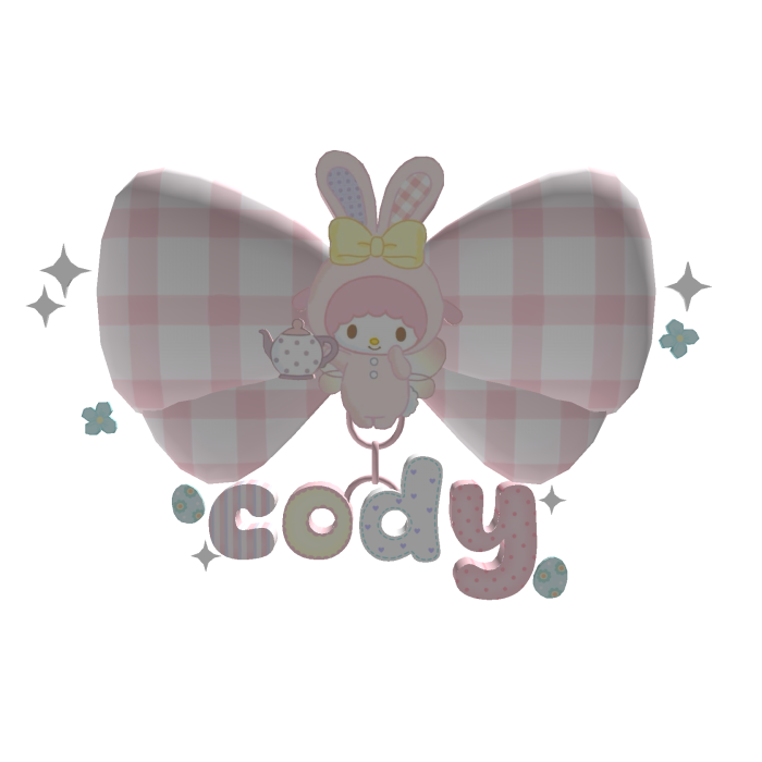 ๑˚︵cody ♡ ˖°