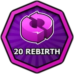 20 Rebirth Roblox badge thumbnail