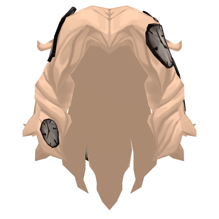 Weirdcore Clock Blonde Hair {🕗}