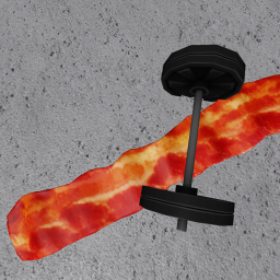 Bacon Weight Lifting Simulator