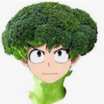 Broccoli green head