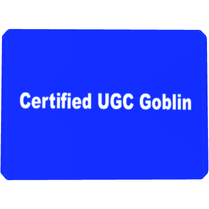 Royal Blue Certified UGC Goblin Tag thumbnail
