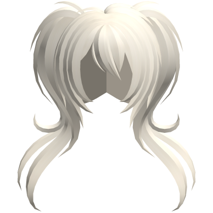 fluffy moe long swirly ponytails blonde