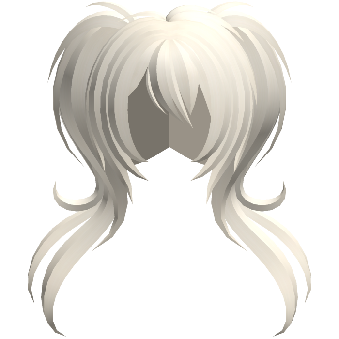fluffy moe long swirly ponytails blonde