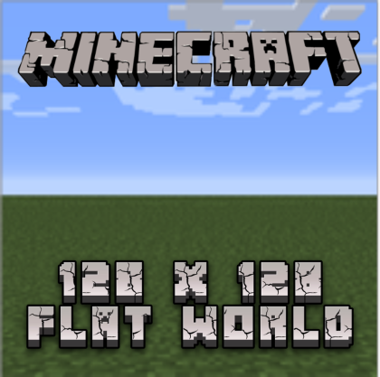 128x128 Flat World from Minecraft preview 1