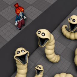Feed your Friends to Hungry Worms
