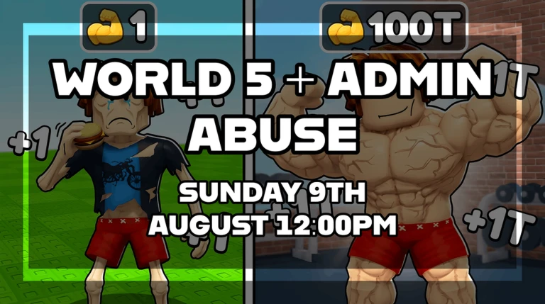WORLD 5 + ADMIN ABUSE