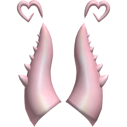 Light Pink Candle of Pwnage Horns Add-On Roblox item