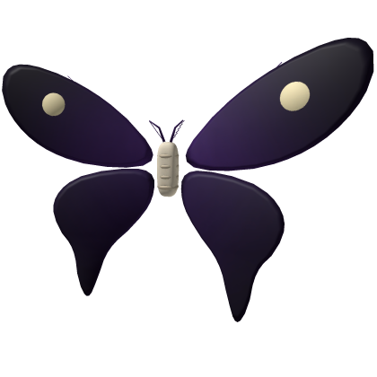 Dark Lunar Moth Wings
