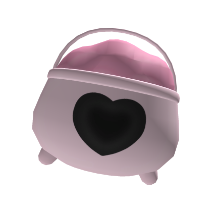 ~ Cutesy kawaii pink halloween witch cauldron