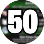 50 Badges Obtained