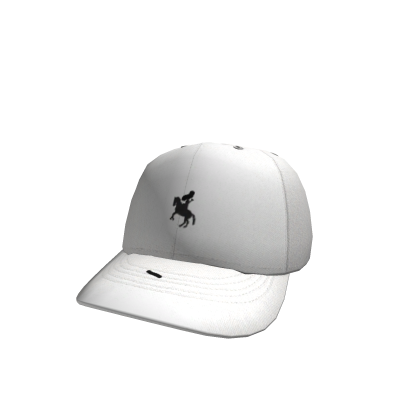 White Vintage Polo Y2K Cap