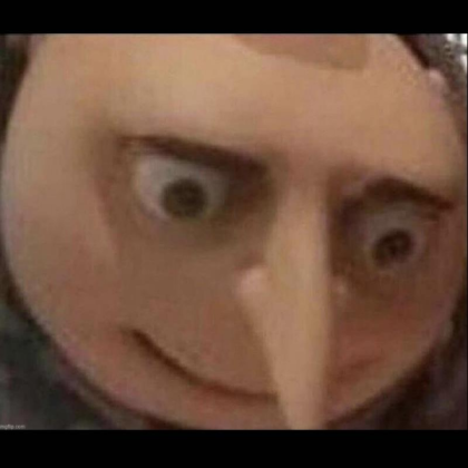 Gru meme picture Roblox decal