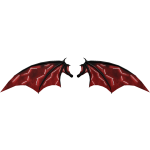 Red Lighting Wings