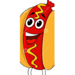 Eat the hot dog omg SALAD I god Igor ROBUX