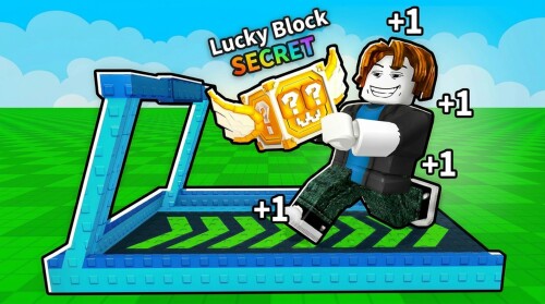 Treadmill For Lucky Blocks