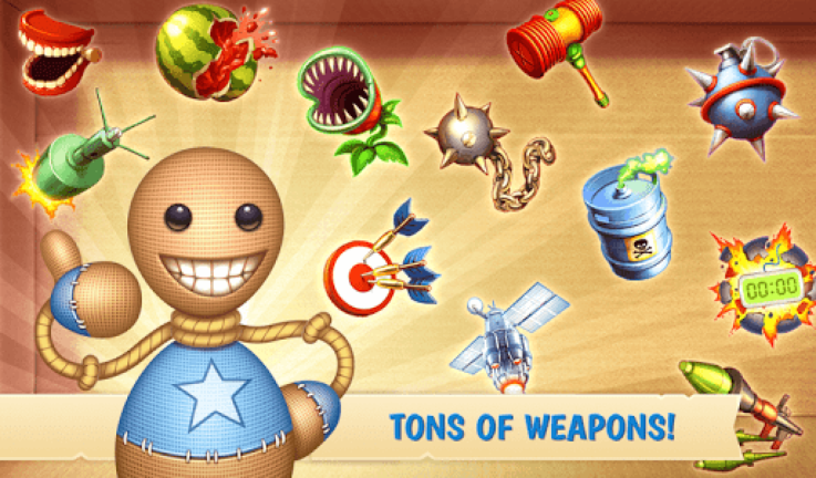 Be Kick The Buddy HD screenshot 1