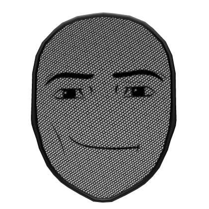 Digital Roblox Man Face Mask 🎭(side) Roblox item