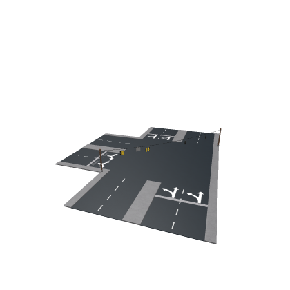 3 way intersection 2 lane with traffic control