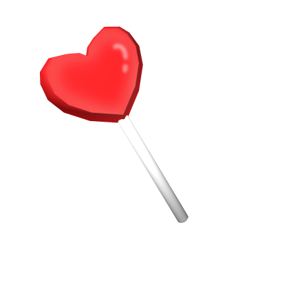 Red Heart Lollipop